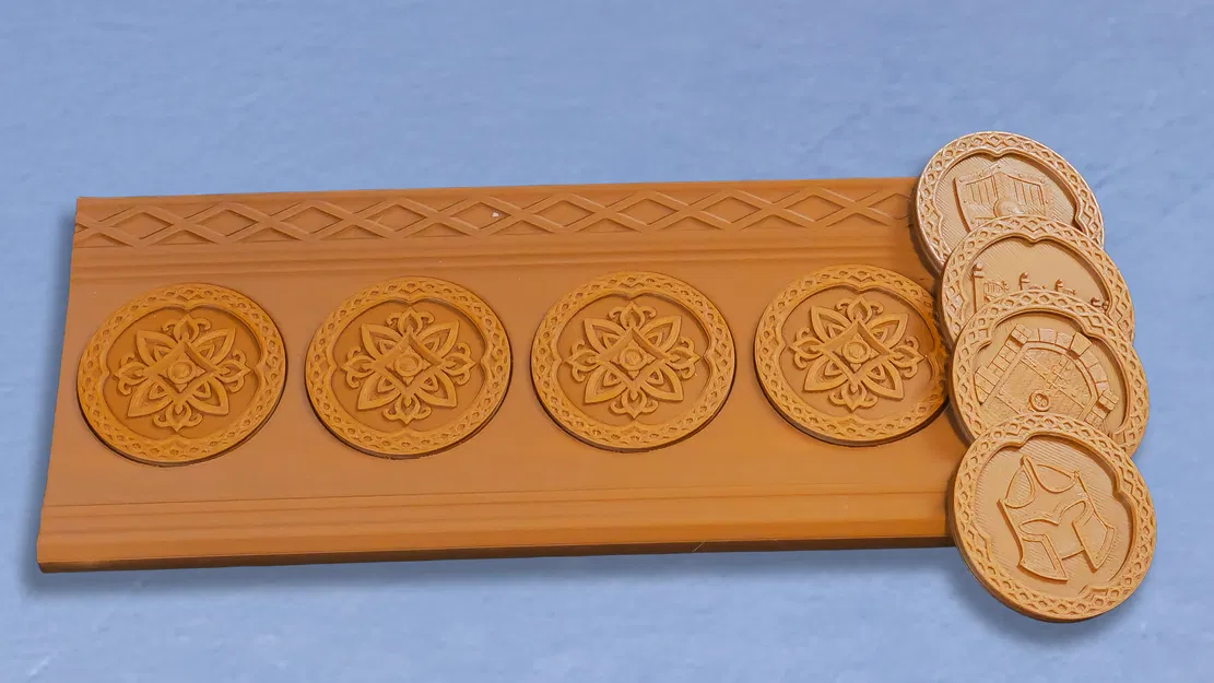 Mô hình Phụ kiện Cửa Bí Mật (Secret Door Panel Puzzle Prop) - Image 1