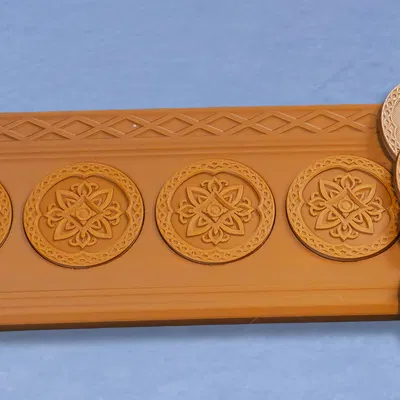 Mô hình Phụ kiện Cửa Bí Mật (Secret Door Panel Puzzle Prop)