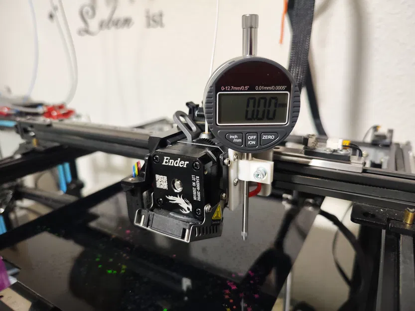 Gá kẹp đồng hồ so cho đầu in Creality Sprite Extruder Pro - Image 3