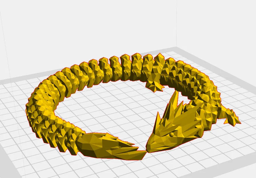 Mô hình rồng Crystal Night Dragon in liền khối ấn tượng - Image 1