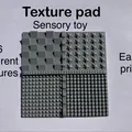 Bảng cảm giác (Sensory toy) 6 bề mặt độc đáo in 3D - Thumbnail 1
