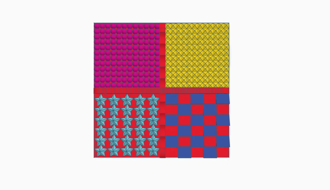 Bảng cảm giác (Sensory toy) 6 bề mặt độc đáo in 3D - Image 2