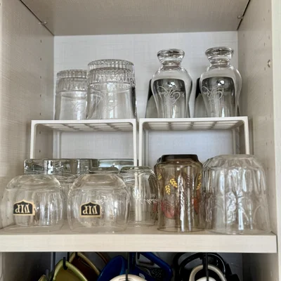 Kệ Đựng Ly Tách Cho Tủ Bếp (Cabinet Cup Organizer Shelf)