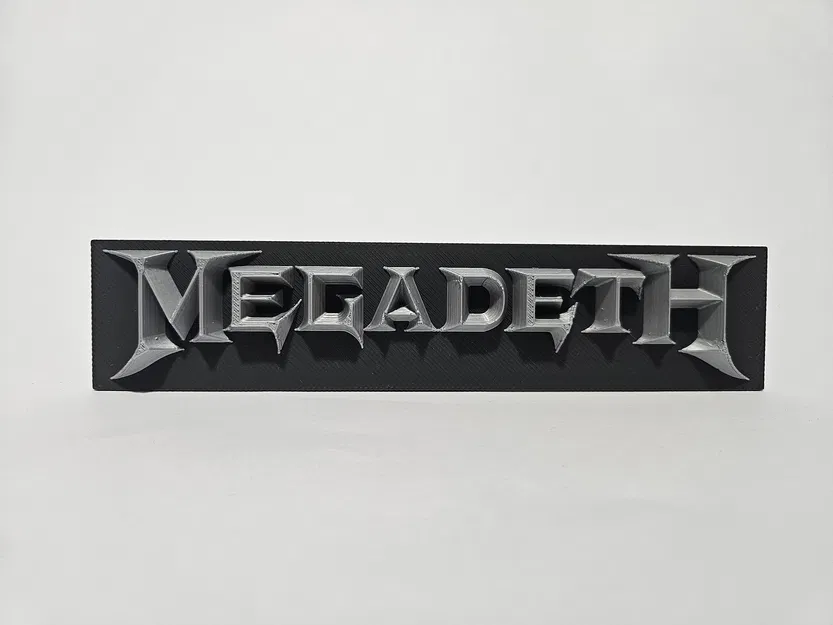 LOGO 3D MEGADETH - Image 1