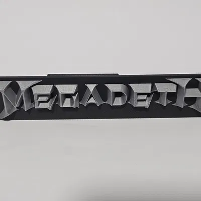 LOGO 3D MEGADETH