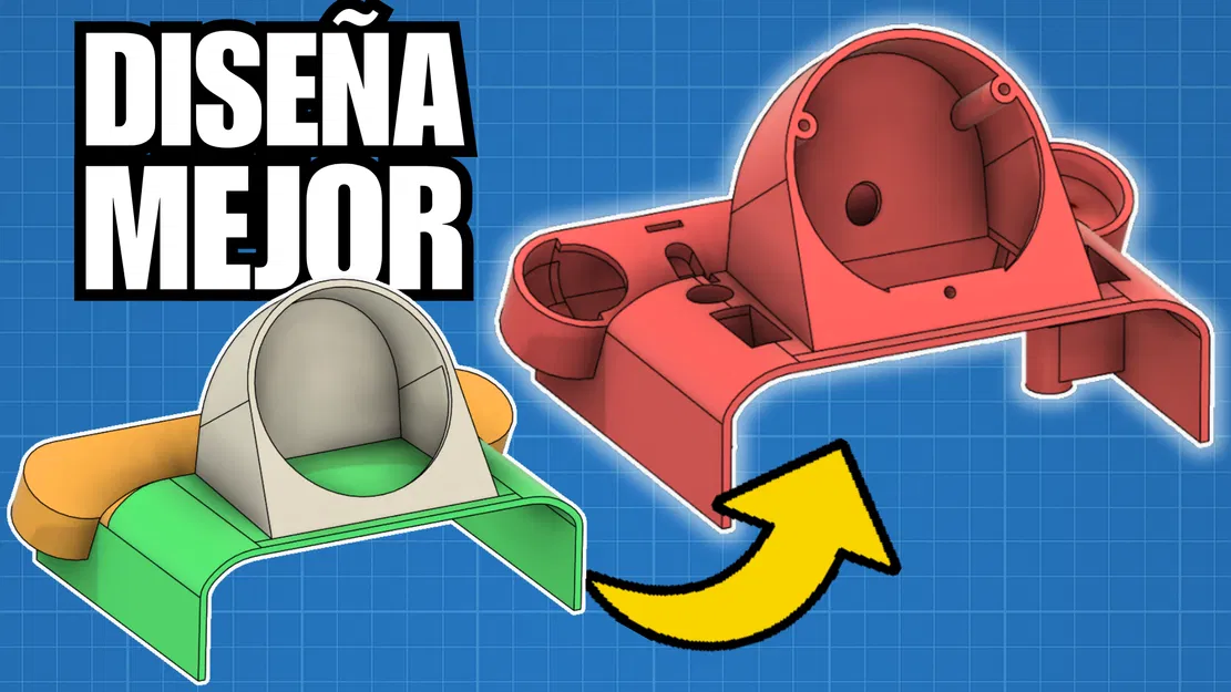 Vỏ Đèn Pha Xe Máy (Thiết Kế Lại Bằng Fusion 360) - Image 1