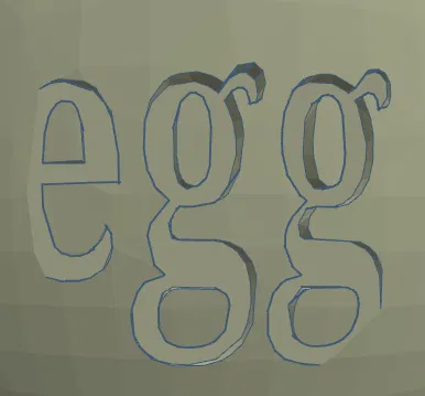 Mô hình quả trứng in 3D độc đáo trang trí để bàn - Image 2