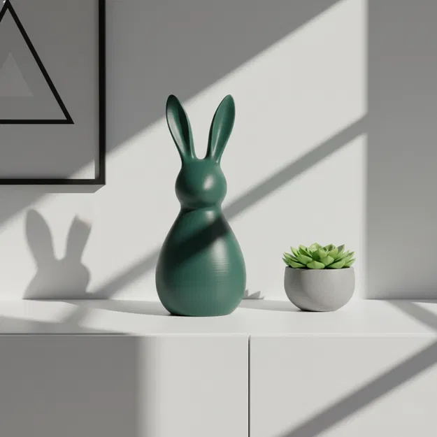 Mô hình Thỏ tối giản (Minimalist Bunny) - Image 2