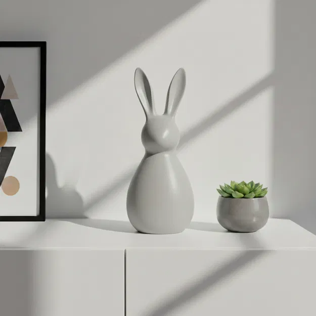 Mô hình Thỏ tối giản (Minimalist Bunny) - Image 3