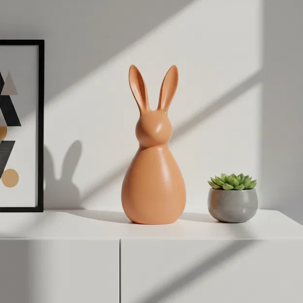 Mô hình Thỏ tối giản (Minimalist Bunny) - Image 4