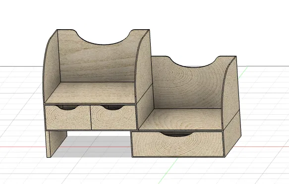 Khay đựng đồ đa năng GT544 - Giải pháp sắp xếp bàn làm việc tinh tế - Image 1