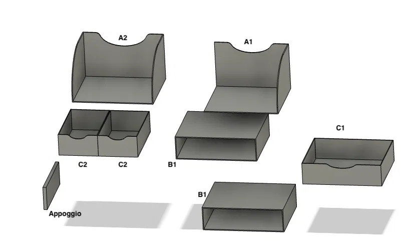 Khay đựng đồ đa năng GT544 - Giải pháp sắp xếp bàn làm việc tinh tế - Image 4