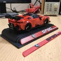 Chân đế và Bảng tên cho Lego Ferrari SF90 XX Stradale - Không cần MMU - Thumbnail 1