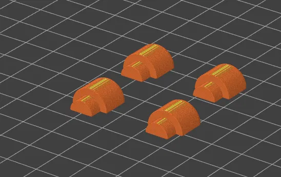 Bánh răng 3D cho cuộn nhựa in (Gear for plastic reel) - Image 5