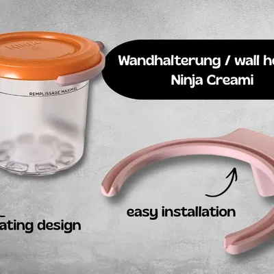 Giá treo tường cho cốc Ninja Creami