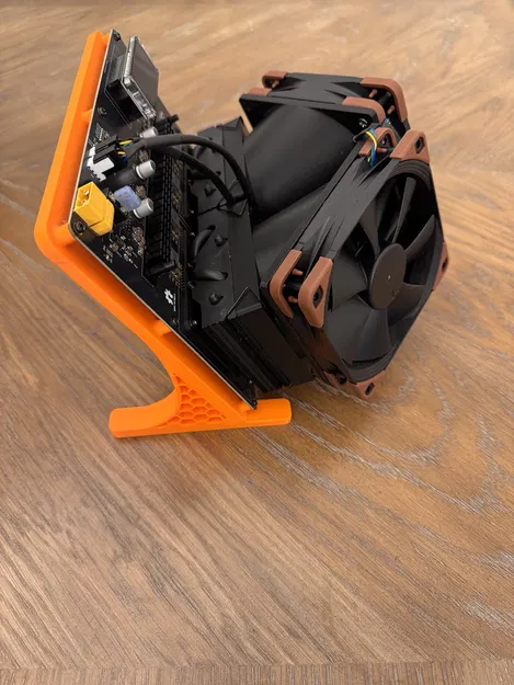 Bộ chuyển đổi quạt từ 90mm sang 120mm cho Bitaxe NerdOCTaxe - Image 2