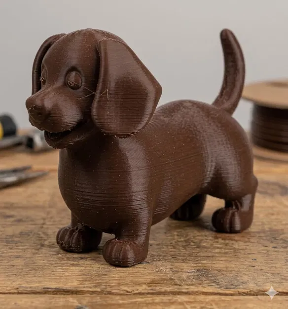 Mô hình chú chó Dachshund v1 - Image 1