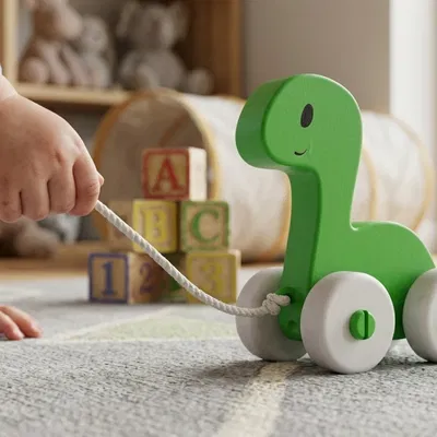 Tiro il Dino – Mô hình khủng long kéo theo cho bé