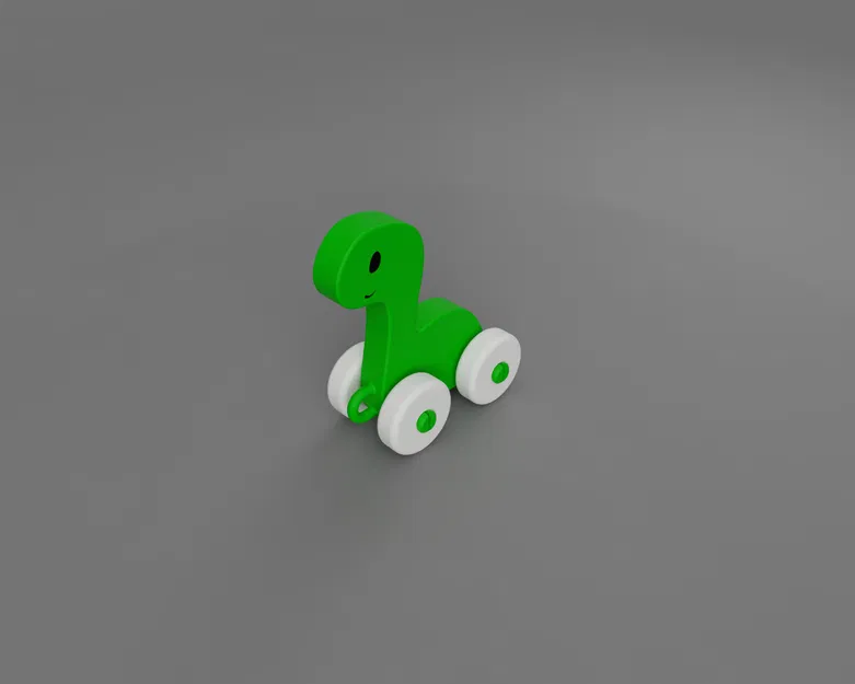 Tiro il Dino – Mô hình khủng long kéo theo cho bé - Image 2