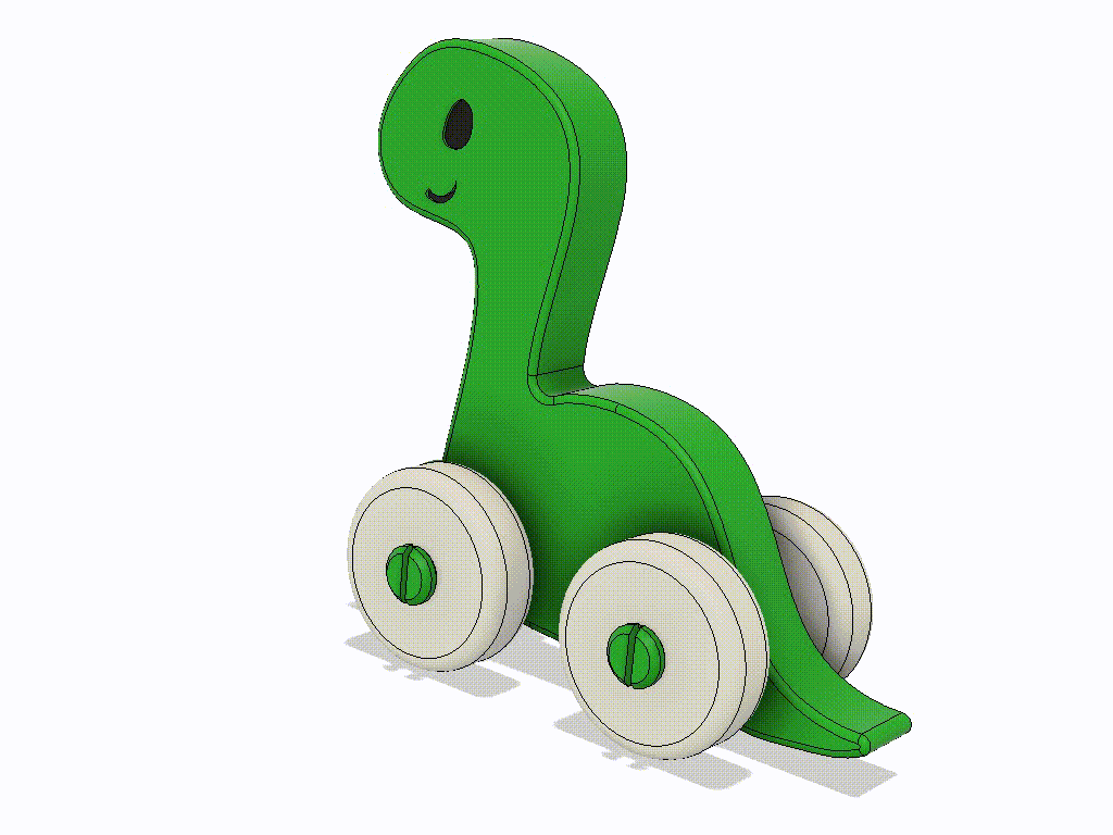 Tiro il Dino – Mô hình khủng long kéo theo cho bé - Thumbnail 6