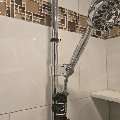 Móc treo cành khuynh diệp cho phòng tắm