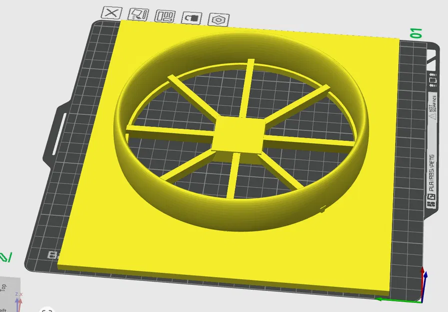 Khung đế Robot leo tường chuyên dụng cho động cơ BLDC 6042 - Image 1
