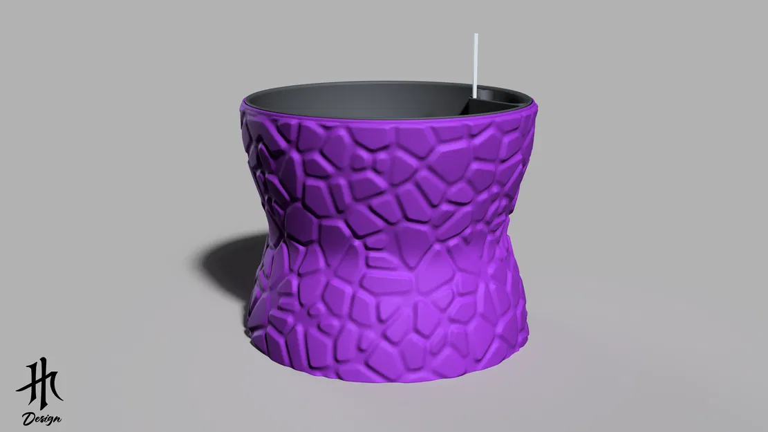 Chậu Cây Tự Tưới (Size S) - Bộ Sưu Tập Hourglass - Image 1