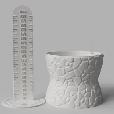 Chậu Cây Tự Tưới (Size S) - Bộ Sưu Tập Hourglass