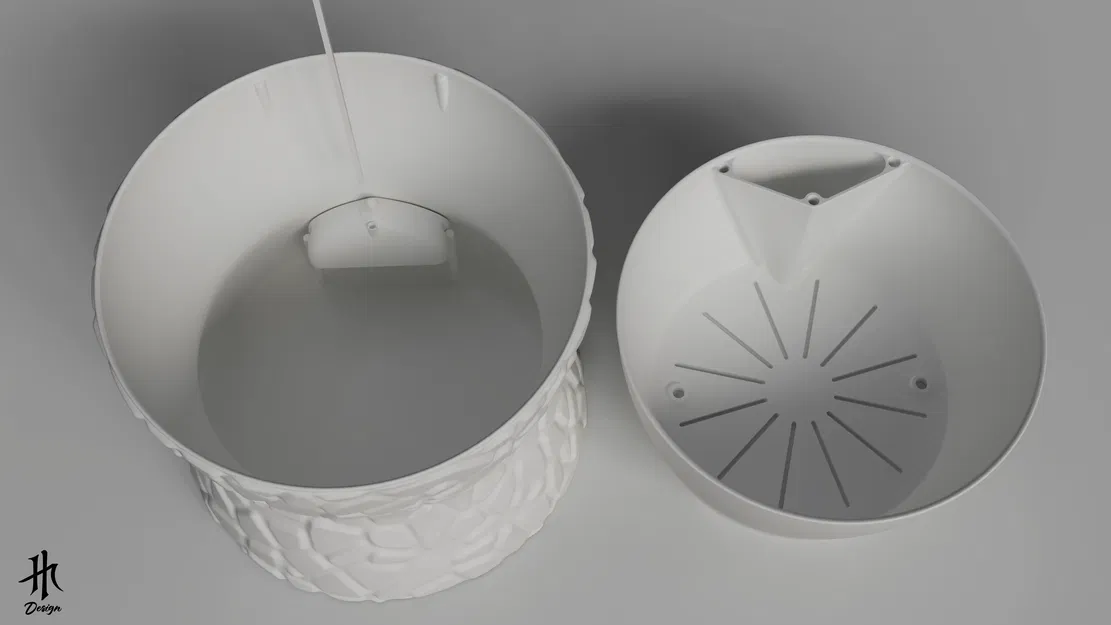 Chậu Cây Tự Tưới (Size S) - Bộ Sưu Tập Hourglass - Image 4