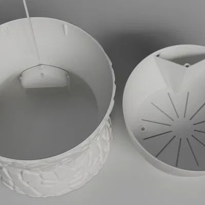 Chậu Cây Tự Tưới (Size S) - Bộ Sưu Tập Hourglass