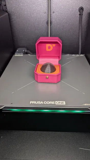 Đế giữ nhẫn 3D tùy chỉnh cho hộp quà tặng Dunkin Donuts - Image 2