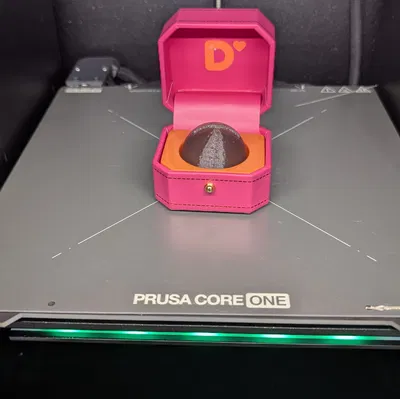 Đế giữ nhẫn 3D tùy chỉnh cho hộp quà tặng Dunkin Donuts