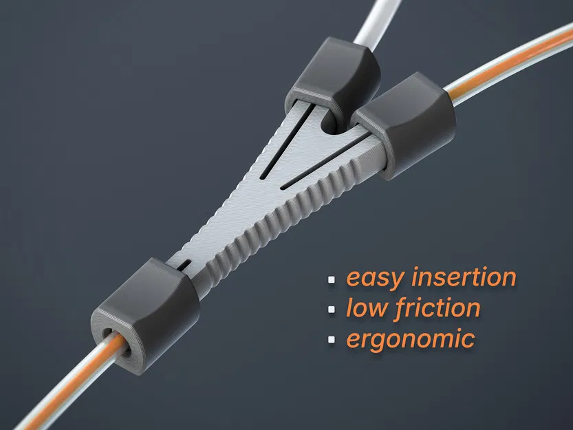 Quick-Lock Y-Splitter - Đầu chia nhựa thông minh, không cần khóa gài - Image 1