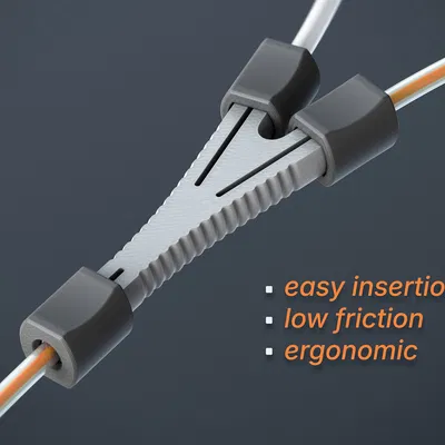 Quick-Lock Y-Splitter - Đầu chia nhựa thông minh, không cần khóa gài