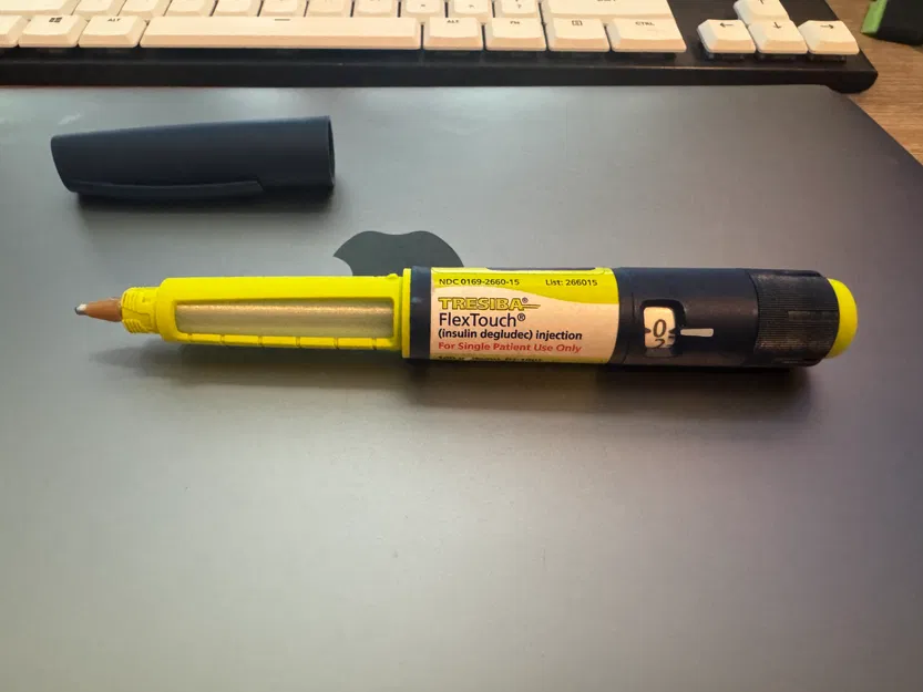 Đầu chuyển đổi bút Insulin thành bút viết tiện lợi 3D - Image 1