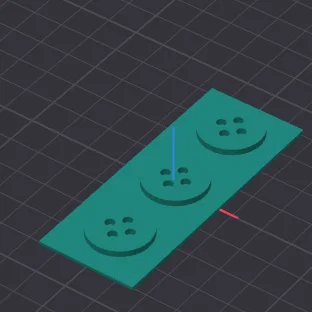 Kẹp đánh dấu trang sách 3D hình cúc áo độc đáo (Button Bookmark)