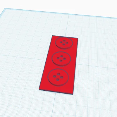 Kẹp đánh dấu trang sách 3D hình cúc áo độc đáo (Button Bookmark)