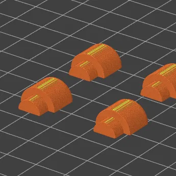 Bộ phụ kiện gắn trục bánh răng (Gear Mounting) cho mô hình DIY