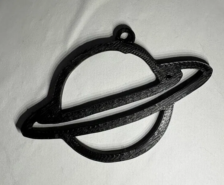 Móc khóa hành tinh (Planet Keychain) tự in 3D ấn tượng - Image 1