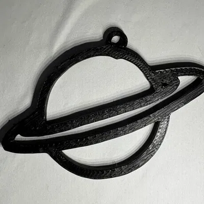 Móc khóa hành tinh (Planet Keychain) tự in 3D ấn tượng