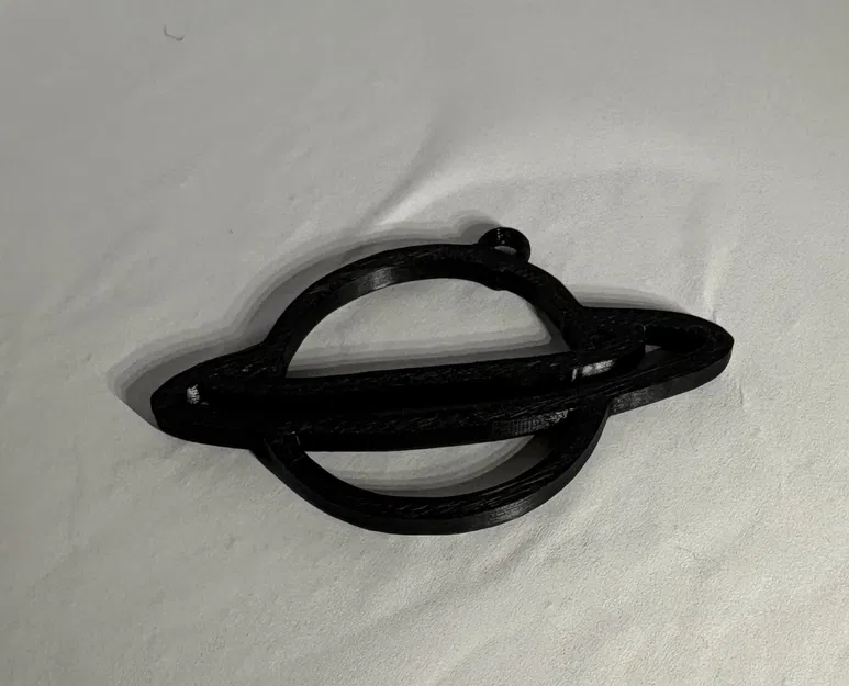 Móc khóa hành tinh (Planet Keychain) tự in 3D ấn tượng - Image 2