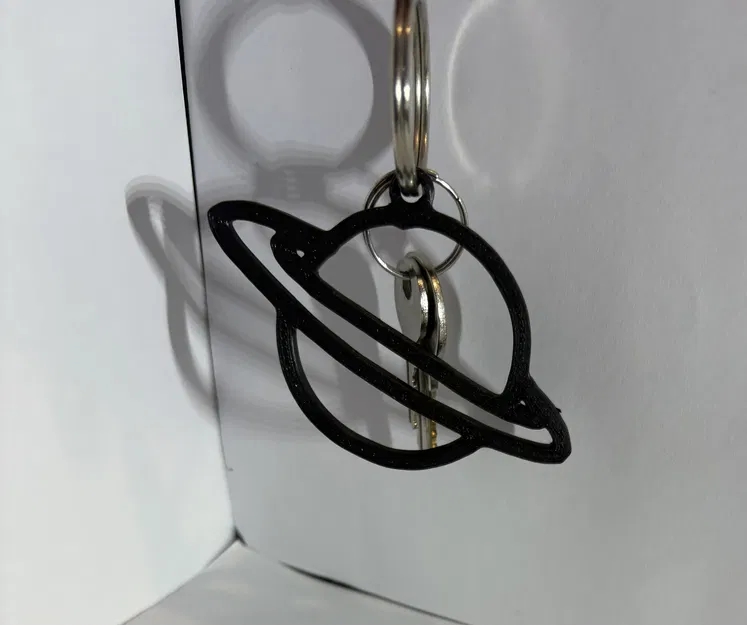 Móc khóa hành tinh (Planet Keychain) tự in 3D ấn tượng - Image 3