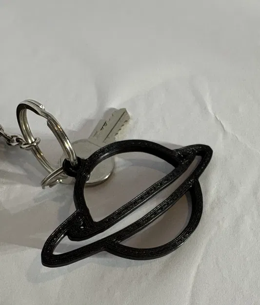 Móc khóa hành tinh (Planet Keychain) tự in 3D ấn tượng - Image 4