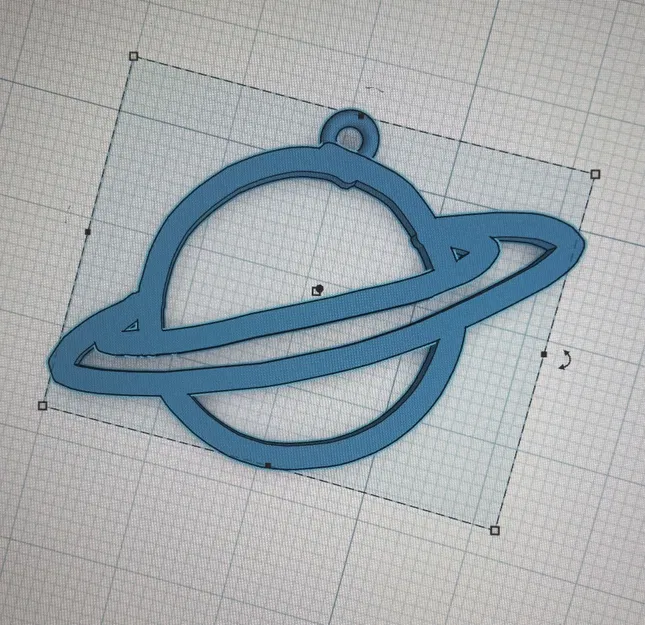 Móc khóa hành tinh (Planet Keychain) tự in 3D ấn tượng - Image 5