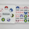 Bộ cờ Domino Pokeball "Double 6" - Thumbnail 2