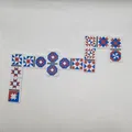 Bộ cờ Domino Quilt Block "Double 9" - Thumbnail 2