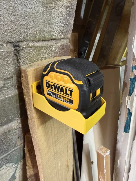 Giá treo thước cuộn gắn tường (Wall Mounted Tape Measure Holder) - Image 1