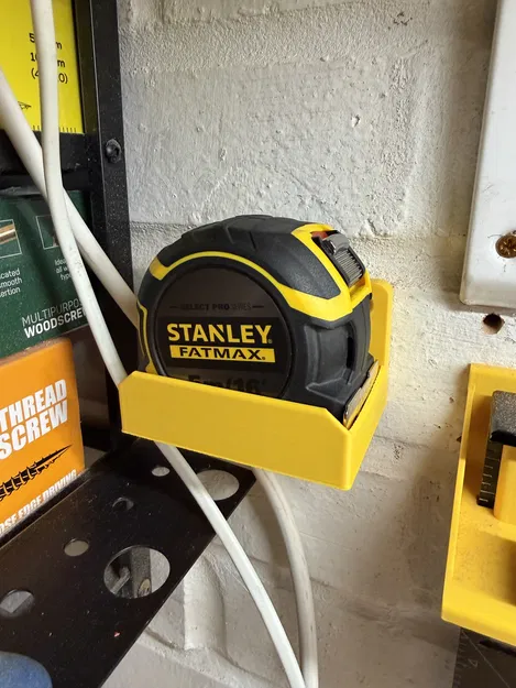 Giá treo thước cuộn gắn tường (Wall Mounted Tape Measure Holder) - Image 3