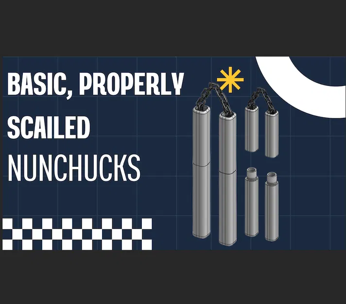 Côn nhị khúc cơ bản (Basic nunchucks) - Image 1