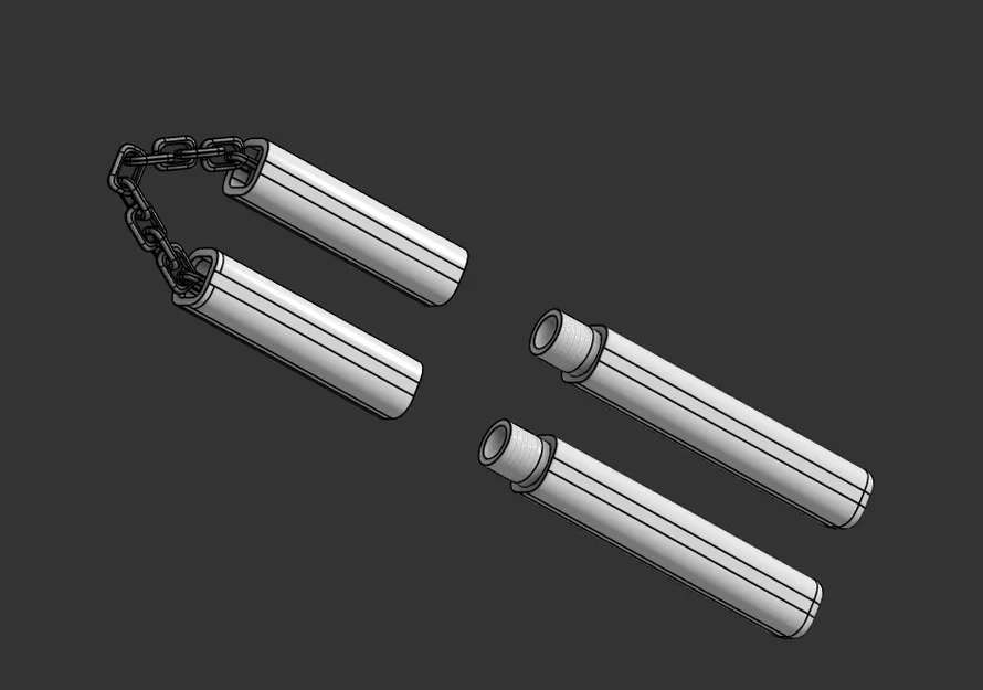 Côn nhị khúc cơ bản (Basic nunchucks) - Image 3